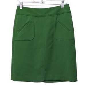 BANANA REPUBLIC FACTORY Green Mod Skirt 0